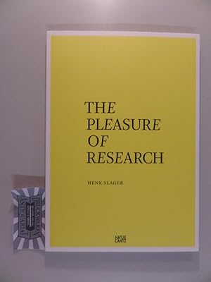 Bild des Verkufers fr The Pleasure of Research zum Verkauf von Druckwaren Antiquariat