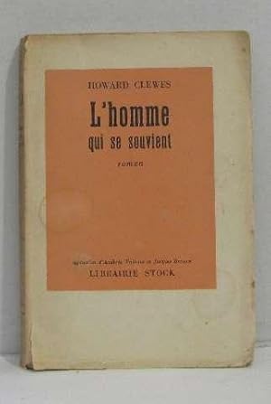 Seller image for L'homme qui se souvient for sale by crealivres