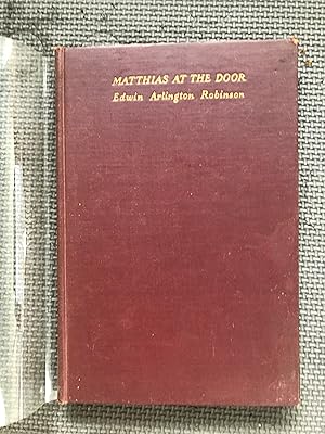 Imagen del vendedor de Matthias at the Door a la venta por Cragsmoor Books