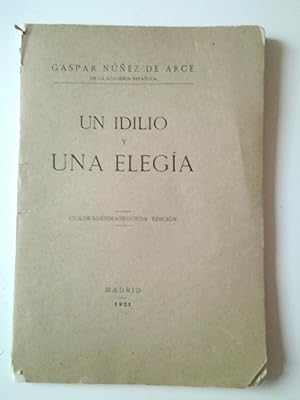 Seller image for Un idilio y una elega for sale by MAUTALOS LIBRERA