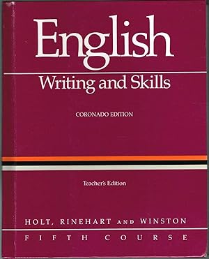 Seller image for English Writing and Skills - CORONADO EDITION (Teacher's Edition) Fifth Course for sale by SUNSET BOOKS