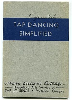 Imagen del vendedor de Tap Dancing Simplified (Home Service Booklet No. 149) a la venta por Book Happy Booksellers