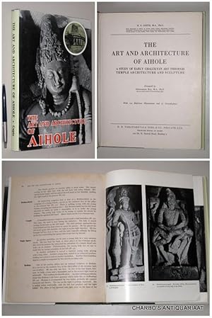 Imagen del vendedor de The art and architecture of Aihole: A study of early Chalukyan art through temple architecture and sculpture. a la venta por Charbo's Antiquariaat