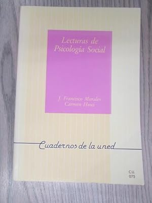 Imagen del vendedor de LECTURAS DE PSICOLOGA SOCIAL a la venta por LIBRERIA AZACAN