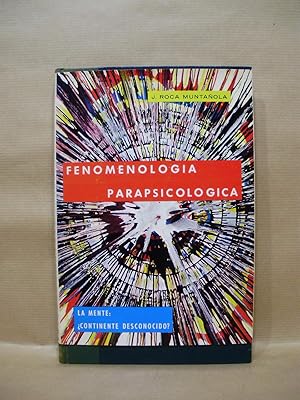 Imagen del vendedor de FENOMENOLOGA PARAPSICOLOGCA E HISTORIAS CONDENADAS a la venta por LIBRERIA ANTICUARIA LUCES DE BOHEMIA