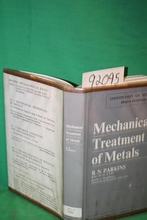 Image du vendeur pour Mechanical Treatment of Metals mis en vente par Princeton Antiques Bookshop