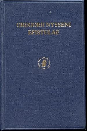 Imagen del vendedor de Gregorii Nysseni Epistulae a la venta por Leaf and Stone Books