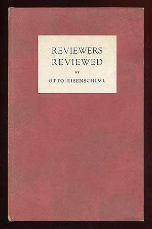 Bild des Verkufers fr Reviewers Reviewed: A Challenge to Historical Critics. A Paper Read at the William L. Clements Library, University of Michigan, February 9, 1940 zum Verkauf von Between the Covers-Rare Books, Inc. ABAA