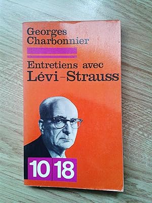 Seller image for Entretiens avec Lvi-Strauss for sale by Librairie des Possibles