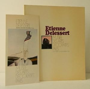 ETIENNE DELESSERT. Catalogue exposition Paris Musée des Arts décoratifs Novembre 1975.
