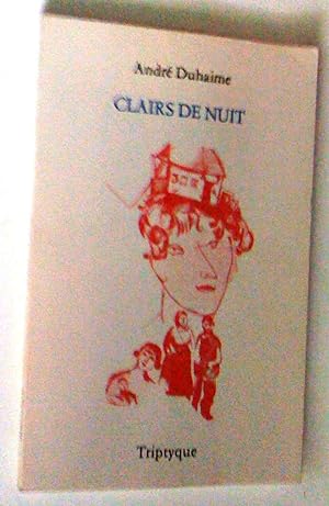 Imagen del vendedor de Clairs de nuit a la venta por Claudine Bouvier