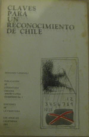 Bild des Verkufers fr Claves para un reconocimiento de Chile zum Verkauf von Librera Monte Sarmiento