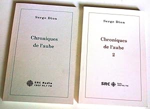 Chroniques de l'aube, tome 1, 2 et 3 (3 volumes)