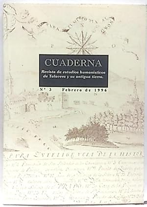 Imagen del vendedor de Cuaderna, N3. Ao 1996. Revista De Estudios Humansticos De Talavera Y Su Antigua Tierra a la venta por SalvaLibros