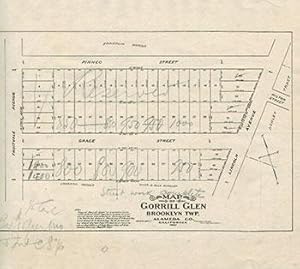 Subdivision Map of Gorrill Glen, Brooklyn Twp. [Oakland,] Alameda Co., Cal.