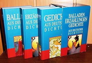 Balladen, Erzählungen, Gedichte aus deutscher Dichtung (3 Bände, vollständig)