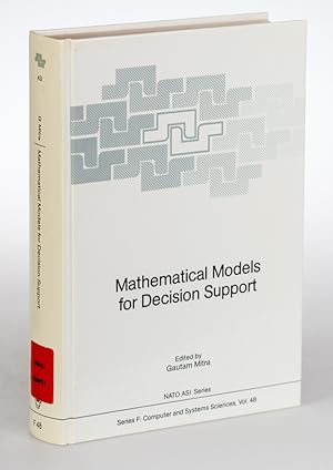 Seller image for Mathematical Models for Decision Support. (=NATO ASI Series. Series F: Computer and Systems Sciences; Vol. 48). for sale by Antiquariat Thomas Haker GmbH & Co. KG