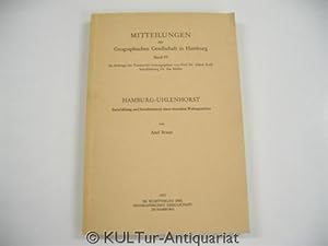 Mitteilungen der Geographischen Gesellschaft in Hamburg, Band 59. Hamburg-Uhlenhorst. Entwicklung...
