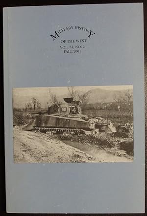 Seller image for Military History of the West v.31 no.2 Fall 2001 for sale by GuthrieBooks