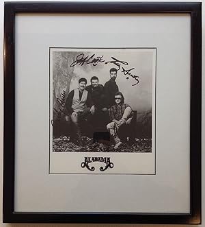 Framed Signed Photograph