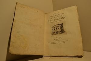 Seller image for Della maniera di preservare gli edificj dal fulmine. Informazione al popolo for sale by AU SOLEIL D'OR Studio Bibliografico