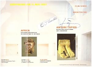 Imagen del vendedor de ANTONI TAPIES (1923-2012) spanischer Knstler, Maler, Hauptvertreter des Informel a la venta por Herbst-Auktionen