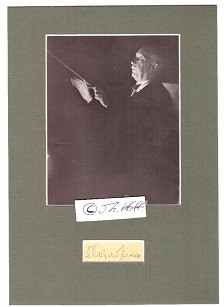 Seller image for RICHARD STRAUSS (1864-1949) Professor Dr., dt. Komponist, Dirigent, Generalmusikdirektor for sale by Herbst-Auktionen