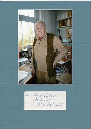 Imagen del vendedor de GISELHER KLEBE (1925-2009) Professor Dr., deutscher Komponist / german composer a la venta por Herbst-Auktionen