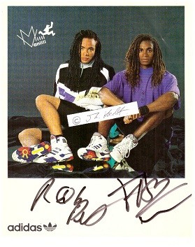 MILLI VANILLI Pop Duo ( = Fab & Rob Pilatus, 1966-98 SM) - nie selbst gesungen; größter deutscher...