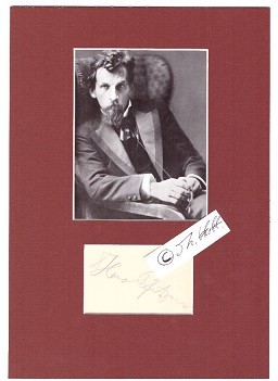 Bild des Verkufers fr HANS PFITZNER (1869-1949) Professor, deutscher Komponist zum Verkauf von Herbst-Auktionen