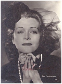 OLGA TSCHECHOWA (eigtl. Olga von Knipper, 1897-1988) russisch-deutsche Schauspielerin, Tochter Ad...