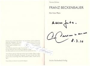 FRANZ BECKENBAUER (1945-2024) "Kaiser Franz" , dt. Fußballspieler und Trainer, Präsident FC BAYER...