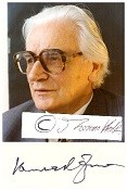 KONRAD ZUSE (1910-95) Professor Dr., VATER des COMPUTERS / Father of Computer, German civil engin...