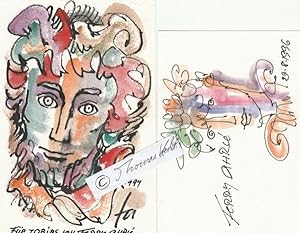 Seller image for FERRY AHRLE (1924-2018) deuter Zeichner, Maler, Autor, Entertainer in Berlin und Frankfurt am Main, Sohn des Knstlers Rene Ahrle for sale by Herbst-Auktionen