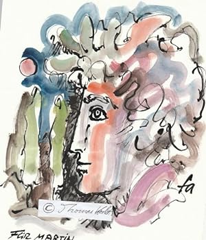 Seller image for FERRY AHRLE (1924-2018) deuter Zeichner, Maler, Autor, Entertainer in Berlin und Frankfurt am Main, Sohn des Knstlers Rene Ahrle for sale by Herbst-Auktionen