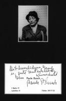 PAULA BUSCH (1892-1973) Zirkus-Direktorin st. 1920/27 CIRCUS BUSCH, Schriftstellerin und Pantomim...