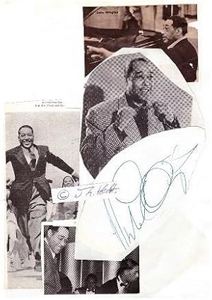 Imagen del vendedor de DUKE ELLINGTON (1899-1974) amerikanischer Jazzmusiker, Pianist, Bandleader und Komponist a la venta por Herbst-Auktionen