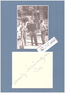 Imagen del vendedor de GUSTAF GRNDGENS (1899-1963) deutscher Schauspieler, Chansonnier, Regisseur und Intendant a la venta por Herbst-Auktionen