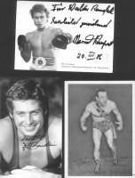 Image du vendeur pour Bernd August (1952-88) dt. Schwergewichtsmeister der Berufsboxer mis en vente par Herbst-Auktionen