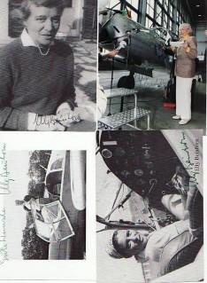 Bild des Verkufers fr ELLY BEINHORN-ROSEMEYER (1907-2007) berhmte Welt- und Rekordfliegerin, war verheiratet mit dem Autorennfahrer Bernd Rosemeyer (1909-38 verunglckt) zum Verkauf von Herbst-Auktionen