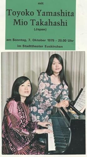 Bild des Verkufers fr TOYOKO YAMASHITA; MIO TAKAHASHI japanische Pianisten, Klavier zu vier Hnden zum Verkauf von Herbst-Auktionen