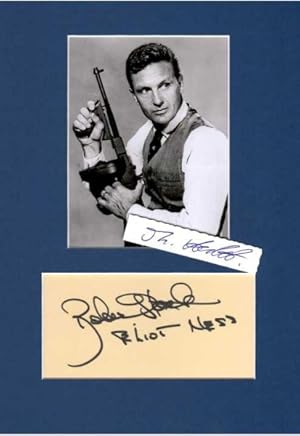 Bild des Verkufers fr ROBERT STACK (1919-2003) US-amerikanischer Schauspieler zum Verkauf von Herbst-Auktionen