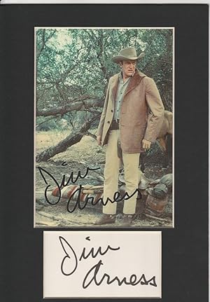 Imagen del vendedor de JAMES ARNESS (1923-2011) Marshal Matt Dillon in "Rauchende Colts" / "Gunsmoke" a la venta por Herbst-Auktionen