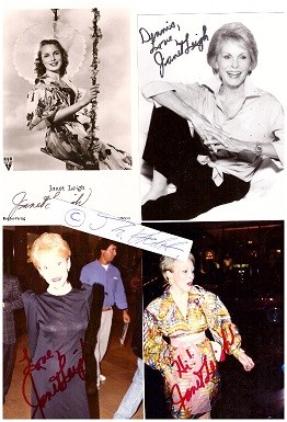 Seller image for JANET LEIGH (1927-2004) amerikanische Schauspielerin, berhmt durch Hitchcock-Thriller PSYCHO for sale by Herbst-Auktionen