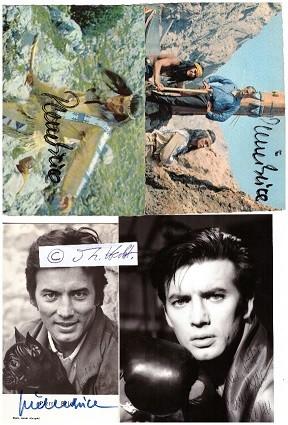 Seller image for PIERRE BRICE (Pierre Louis Baron de Bris, 1929-2015) franzsischer Schauspieler, WINNETOU for sale by Herbst-Auktionen