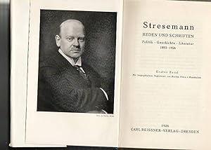 GUSTAV STRESEMANN (1878-1929) Dr., dt. Politiker, Reichsaußenminister, Reichskanzler, Friedensnob...