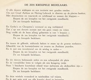 Vier gedichten. Vertaald door C. Buddingh'.