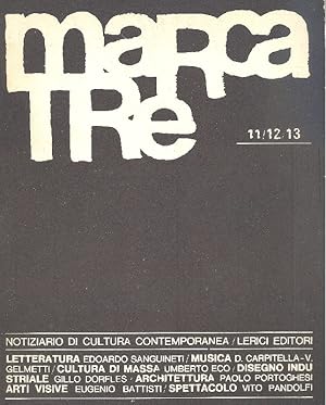 Seller image for Marcatre n. 11/12/13 for sale by Studio Bibliografico Marini