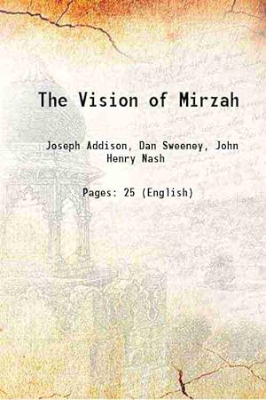 Seller image for The Vision of Mirzah 1917 for sale by Gyan Books Pvt. Ltd.