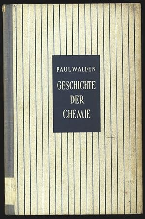 Imagen del vendedor de Geschichte der Chemie. Geschichte d. Wissenschaften. 2. Naturwissenschften. a la venta por Antiquariat Bookfarm